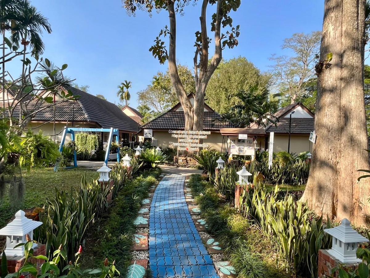 Chiangkhong Teak Garden Riverfront Onsen Hotel- Sha Extra Plus Chiang Khong Exteriér fotografie